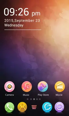 Brilliant GOLauncher EX Theme android App screenshot 2